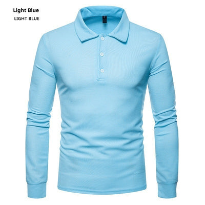 Camisa Casual de Manga Larga Slim Fit con Cuello de Color - Image 9