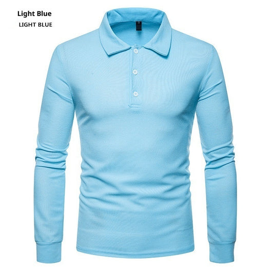 Camisa Casual de Manga Larga Slim Fit con Cuello de Color - Image 9