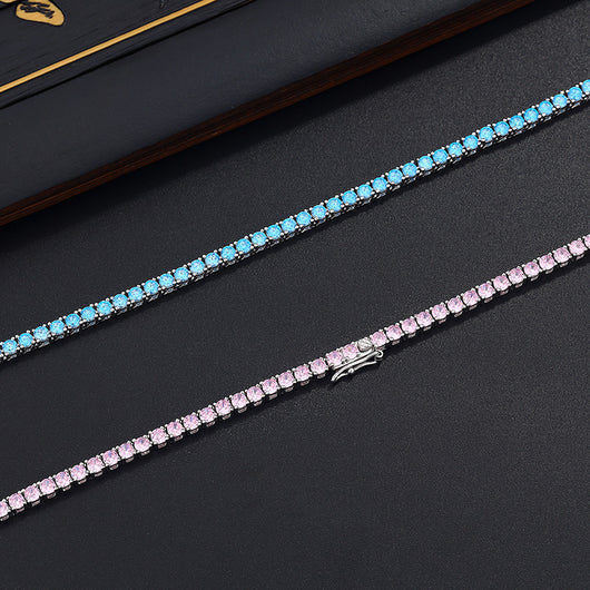 Cadena Tenis de Diamantes Completos - Accesorio Versátil Eslabón Cubano - Image 11
