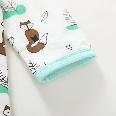 Enterizo de Manga Larga con Estampado Infantil para Bebé Otoño - Image 3