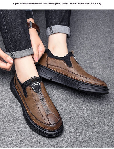 Zapatos Casuales de Hombre Lisos - Cómodos para Uso Diario - Image 23