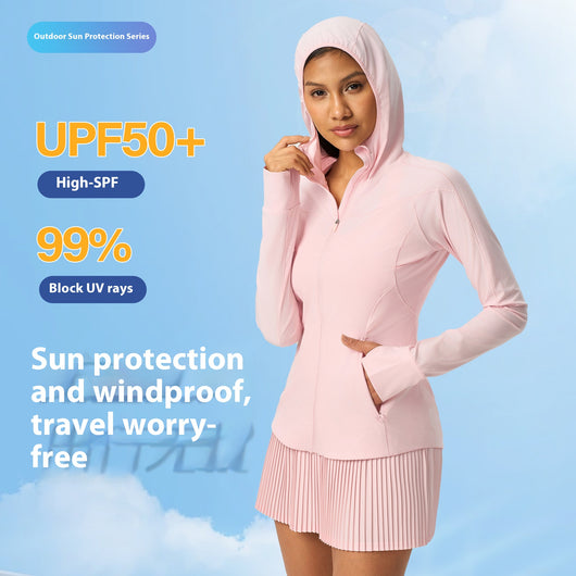 Ropa de Protección Solar UV Ligera y Transpirable para Mujer