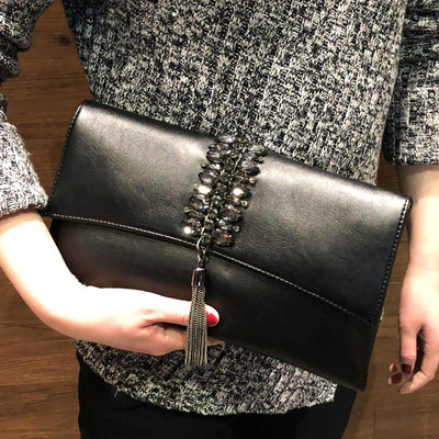 Bolso Clutch de Fiesta Elegante con Pedrería - Estilo Sobre Versátil - Image 4