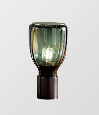Lámpara de Mesita de Noche Cristal Multicolor Lujo para Dormitorio - Image 12