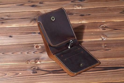 Monedero Ejecutivo de Cuero Genuino Estilo Retro - Image 7
