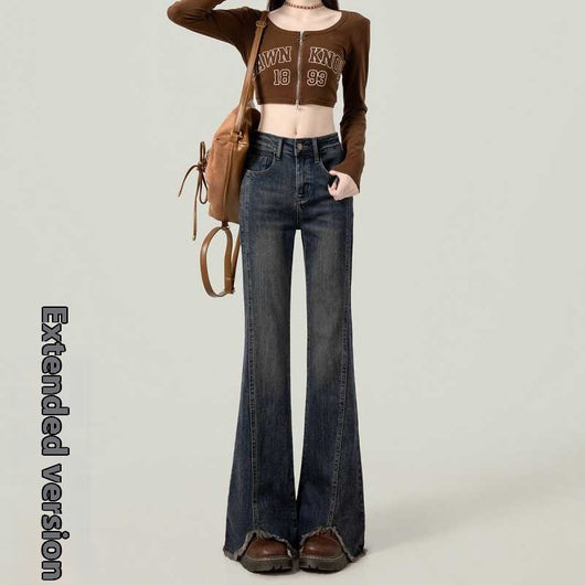 Jeans Retro Acampanados para Mujer - Estilo Clásico Americano - Image 10