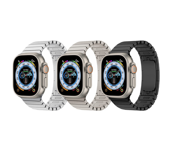 Correa Metálica de Acero Inoxidable con Cierre de Lazo para Smartwatch 8 e IWatch