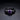 Purple Zircon Vintage Black Gold Skull Women's Ring