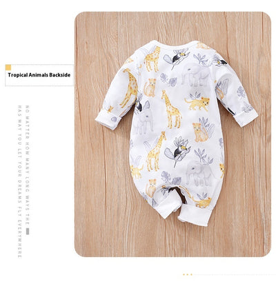 Pijama Enterizo para Bebé - Romper de Manga Larga para Todas las Estaciones - Image 29