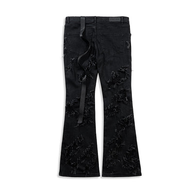 Pantalones Elásticos de Alta Gama Tide Street - Comodidad y Estilo Erosionado - Image 7