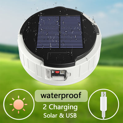 Luz de Emergencia Solar LED con Soporte para Móvil - Image 3