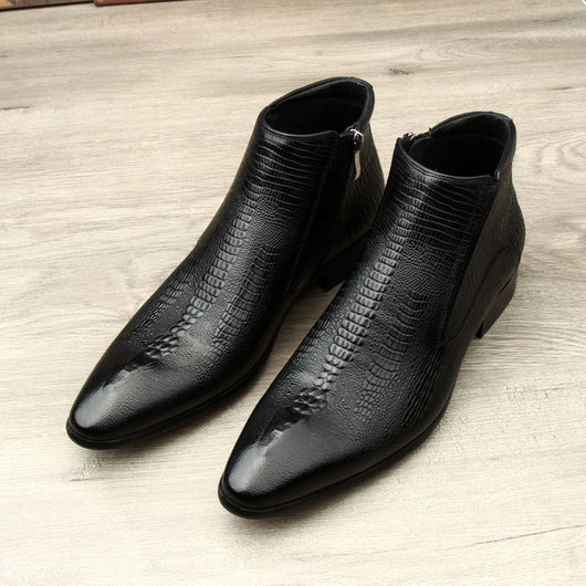 Zapatos Martin Casuales Versátiles de Cuero Inglés