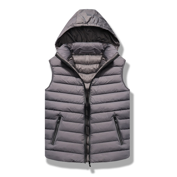 Chaleco Acolchado de Algodón para Hombre Talla Grande Holgada - Image 5