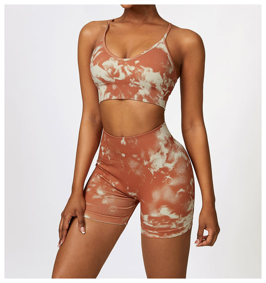 Traje de Yoga Estampado Camuflaje sin Costuras - Image 12