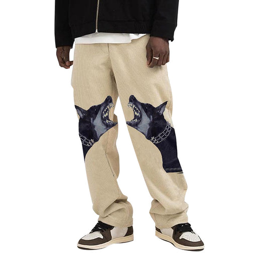 Pantalones Largos Estampados Cómodos y Cálidos para Hombre - Image 7