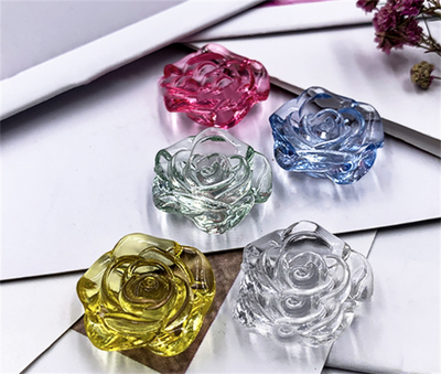 Cuentas de Cristal Transparente AB para Pulseras DIY - Agujero Recto - Image 4