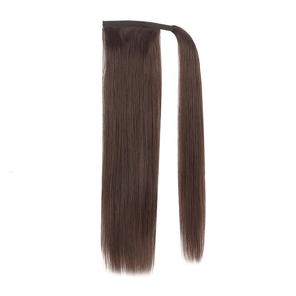 Peluca Coleta Cabello Humano Europeo Estilo Americano
