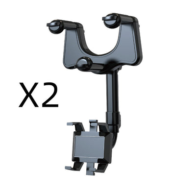 Soporte Giratorio para Teléfono en Espejo Retrovisor - Compatible con Todos los Móviles - Image 13