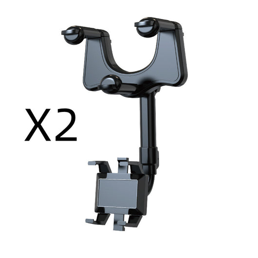 Soporte Giratorio para Teléfono en Espejo Retrovisor - Compatible con Todos los Móviles - Image 13