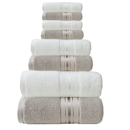 Juego de Toallas de Algodón Satinado Absorbentes Premium - Image 13