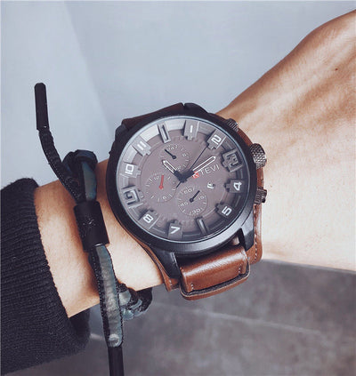 Reloj de Cuarzo para Hombre Grande con Calendario - Image 19