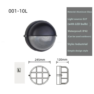Lámpara de Pared de Vidrio Estilo Retro Americano - Image 13