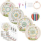 Kit DIY Reloj Decorativo con Bordado - Manualidad Creativa Hecha a Mano