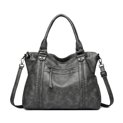 Bolso Bandolera de Cuero Genuino Vintage para Mujer - Image 7