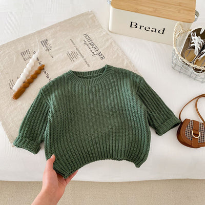 Suéter Tejido Grueso para Niños - Pullover Cómodo y Duradero - Image 22