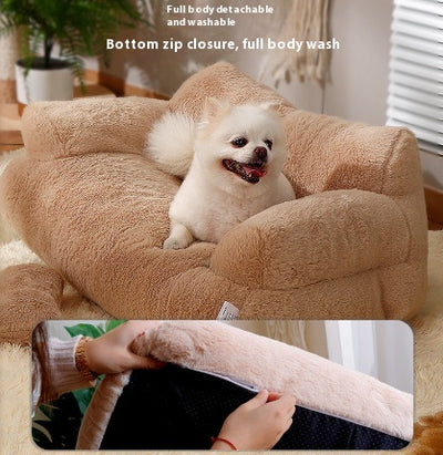 Cama Térmica Lavable para Perros y Gatos con Colchón Removible - Image 11
