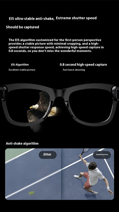 Gafas Inteligentes con Cámara HD y Traductor IA en Tiempo Real - Image 22