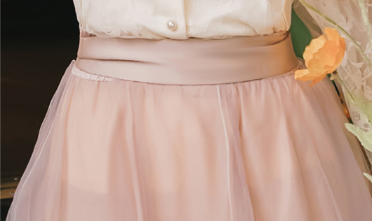 Blusa Hada Delicada con Falda Mesh Transparente - Image 16