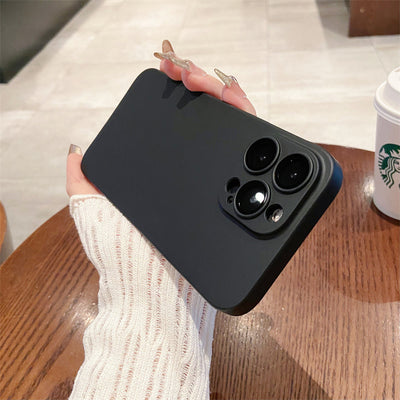 Funda para Celular con Pintura Metálica y Protector de Lente - Image 4