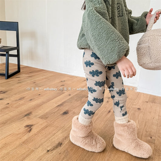 Leggings Térmicos Gruesos para Niñas con Forro Polar - Image 33