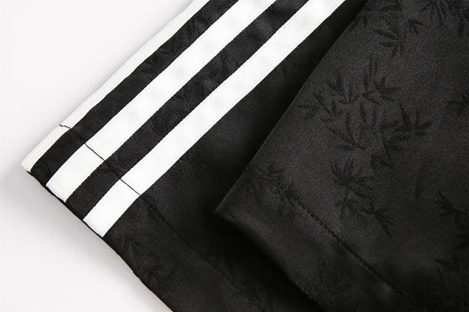 Camisa Casual de Rayas Negras para Hombre con Cuello Solapa - Image 13