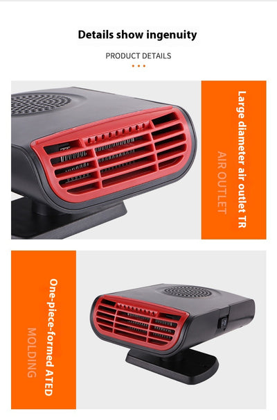 Calefactor Portátil para Auto con Desempañador y Ventilador - Image 9
