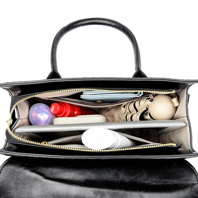 Bolsa Mensajera de Hombro Elegante con Gran Capacidad para Mujer - Image 5