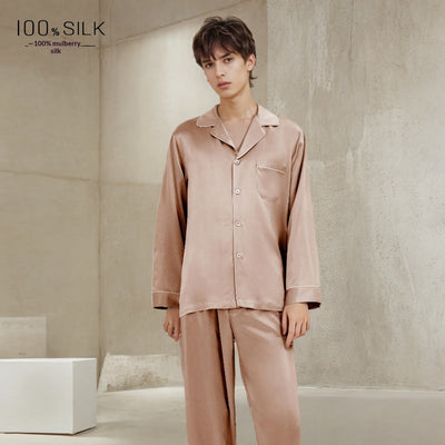 Pijamas de Seda Pesada Mumi para Hombre - Image 21