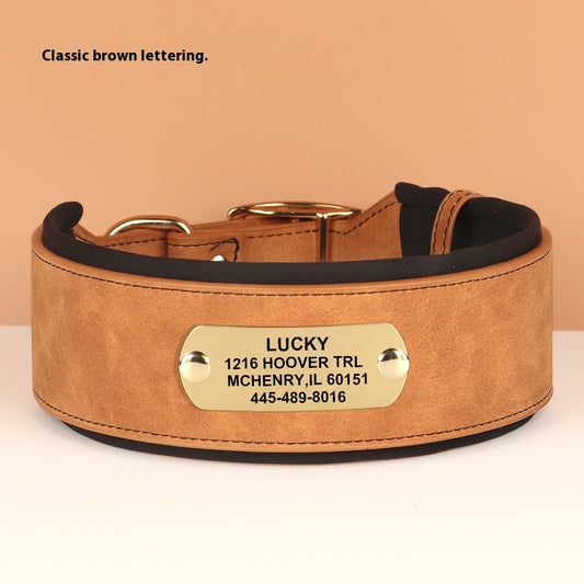 Collar Ancho para Perro con Letrero Antideslizante - Image 2