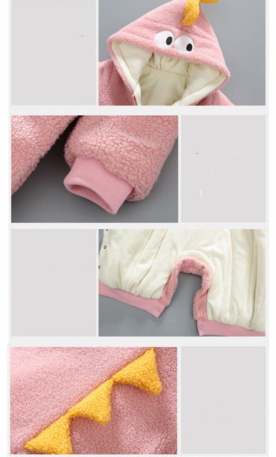 Mameluco Acolchado de Algodón para Bebé - Unisex con Forro Grueso - Image 15