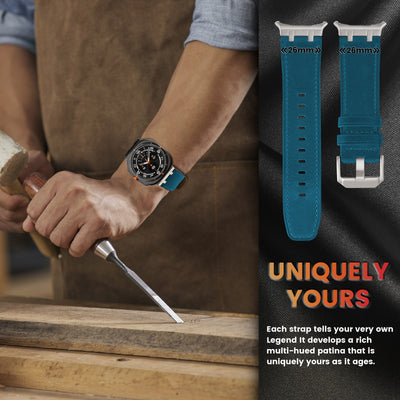 Correa de Reloj Cuero Crazy Horse Premium con Cabezal Acero Inoxidable - Image 84