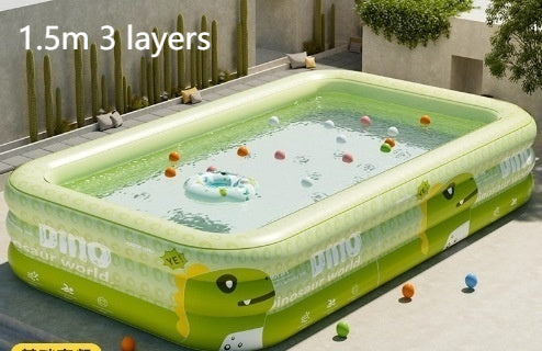 Piscina Inflable Infantil Reforzada para Jardín - Image 6