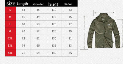 Abrigo Táctico Outdoor Impermeable - Image 2