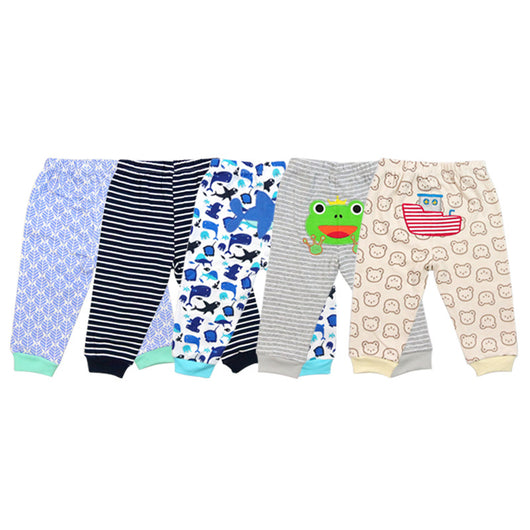 Pantalones Infantiles Estampados - Set de 5 Piezas Cómodos y Modernos - Image 5