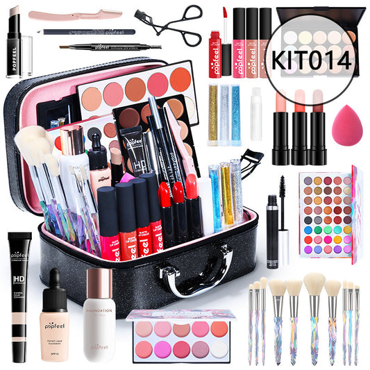 Set Completo de Maquillaje para Principiantes - Caja de Regalo Ideal para Estudiantes