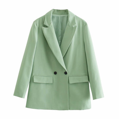 Blazer Casual Doble Botonadura Ligero para Commuter - Image 26