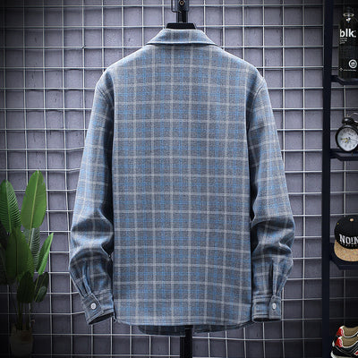 Chamarra Casual Estilo Coreano - Playera Versátil para Hombre - Image 5