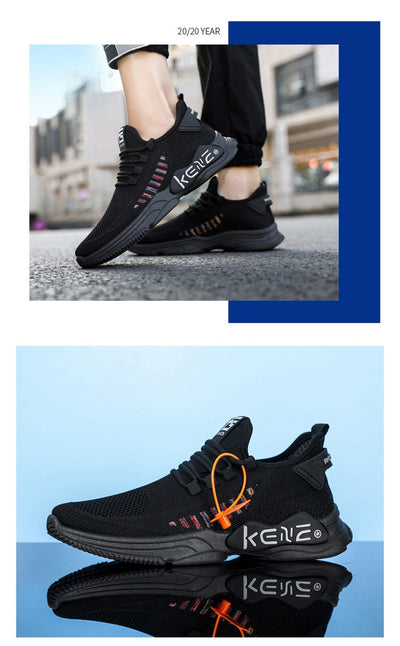 Zapatos Deportivos Casuales Transpirables para Hombre Talla Grande - Image 17