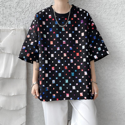 Playera Rasgada de Manga Corta para Hombre - Image 3