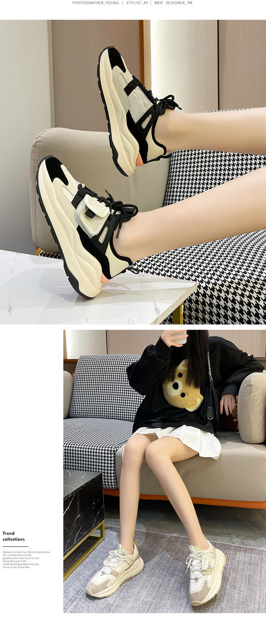 Zapatillas de Entrenamiento para Mujer con Bolsillo de Cuero - Diseño Funcional para Correr - Image 9